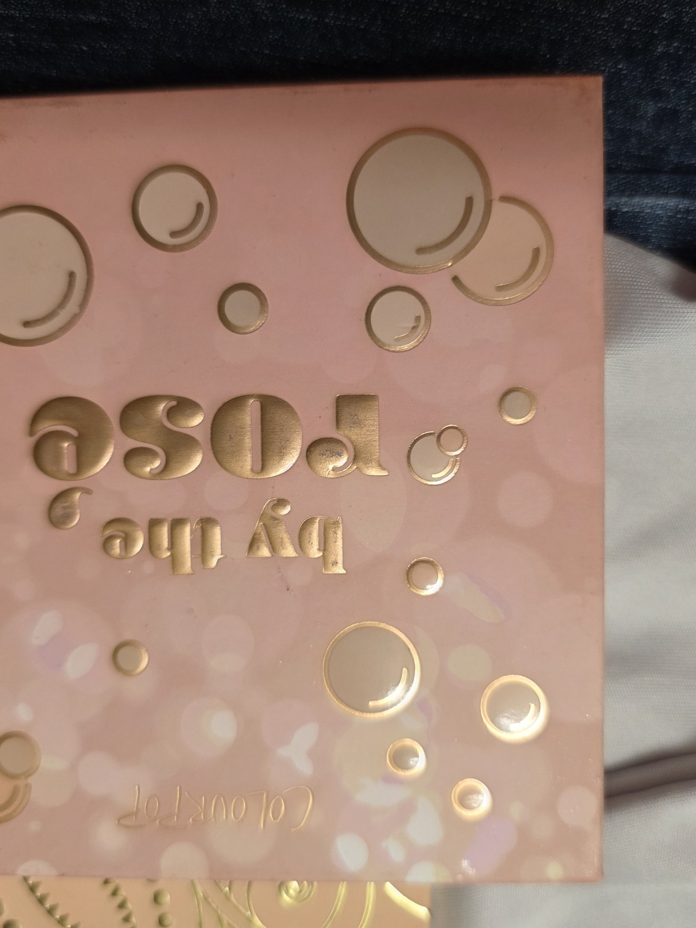 Colourpop Pink and Gold 'By the Pose' Makeup Palette